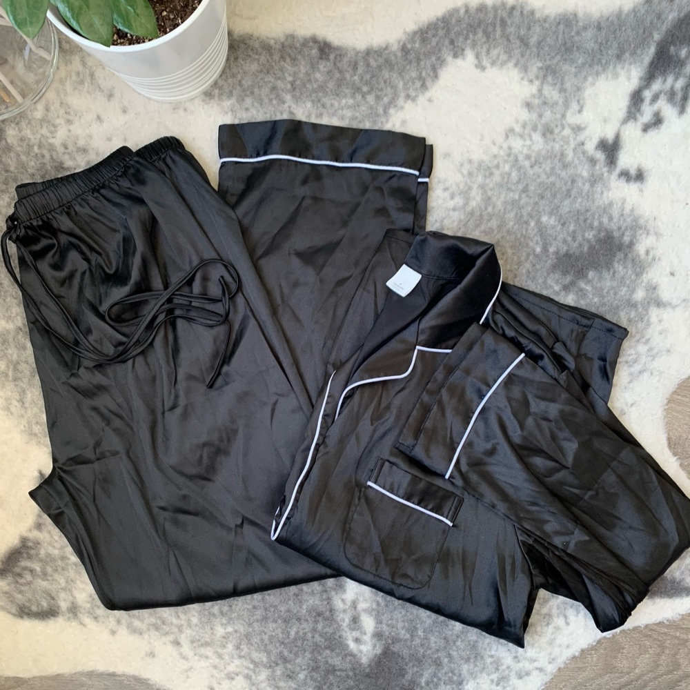 Satin Like PJ Set